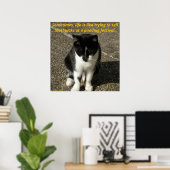 Selling toothpicks at a pudding festival... poster (Bureau à domicile)