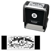 Sello de caucho automático  zelfinktende stempel (In situ)