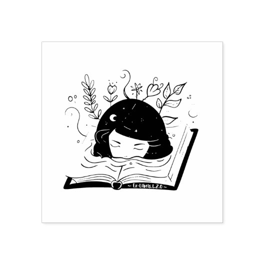 Sello De Caucho Ex Libris Con tu Nombre  Rubberstempel (Afrduk)