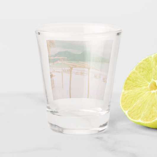 Selong Belanak Beach - Lombok - Indonesië Shot Glas (Achterkant)