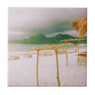 Selong Belanak Beach - Lombok - Indonesië Tegeltje