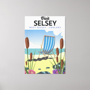 Selsey West Sussex England Canvas Afdruk