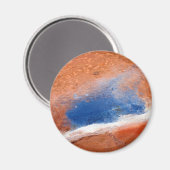 Seltun geothermisch gebied magneet (Voorkant / Achterkant)