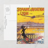 Semaine d'Aviation de Lyon Briefkaart (Voorkant / Achterkant)