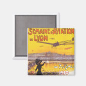 Semaine d'Aviation de Lyon Magneet (Voorkant / Achterkant)