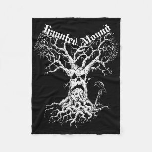 Sematary Merch. Ontwerp een spookboom. spookheuvel Fleece Deken