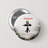 Sembagram Pin Ronde Button 5,7 Cm (Voorkant /achterkant)