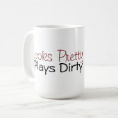 Semble la tasse sale de baiser de jolis jeux (Devant gauche)