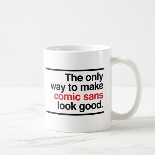sembler bon comique sans ! tasse (Droite)