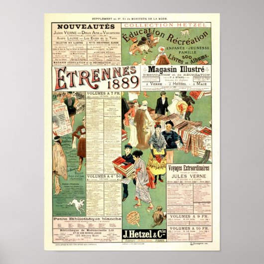 Semeghini Defendi 1889 Frans Adverteren Poster (Voorkant)