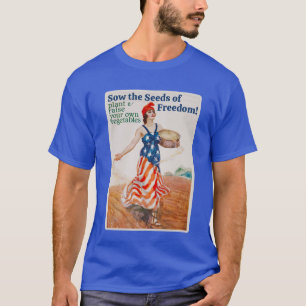 Semez les graines de la liberté ! T-shirt (noir)
