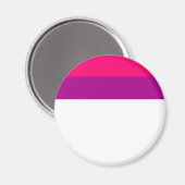 Semi Bisexual Pride Flag Magneet (Voorkant / Achterkant)