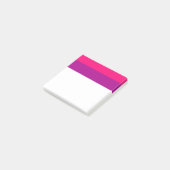 Semi Bisexual Pride Flag  Post-it® Notes (Schuin)