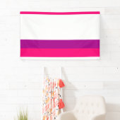 Semi Bisexual Pride Flag  Spandoek (Insitu)