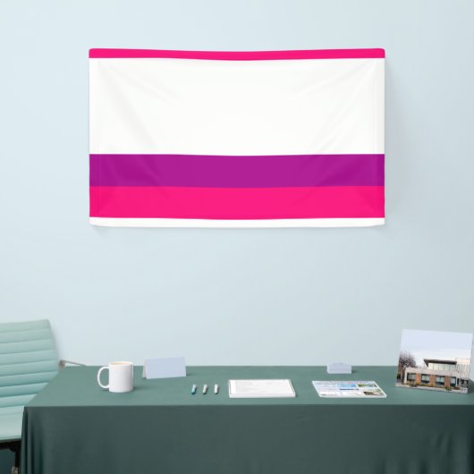 Semi Bisexual Pride Flag  Spandoek (Beurs)