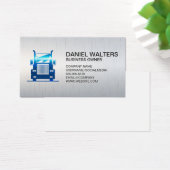 Semi-camion | Métal bleu | Pilote (Bureau)