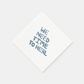 Semi-dark blue hand lettered healing message servet