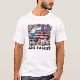 Semi-fascistische politieke humor Biden citeert Fu T-shirt