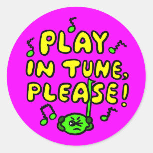 Semi-Motivatie Stickers voor muziekdocenten