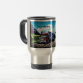 Semi tasse personnalisable de voyage de chauffeur (Devant gauche)