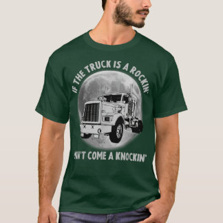 Semi Truck Funny als de aanhanger niet komt. T-shirt
