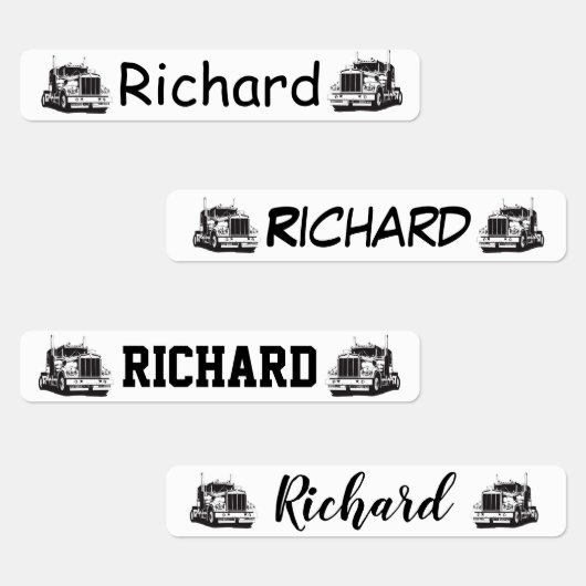 Semi Truck Labels (Groep)