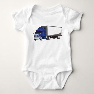 Semi Truck Romper