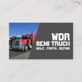 Semi Truck Sale Parts Repair Visitekaartje