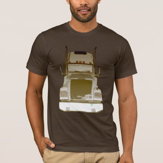 Semi Truck T-shirt (Voorkant)