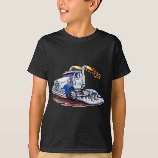 Semi Truck T-shirt (Voorkant)