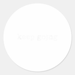 Semicolon Blijven Gaan Groene Geestelijke Gezondhe Ronde Sticker