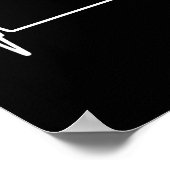 Semicolon Heartbeat Flatline Suicide Prevention Aw Poster (Hoek)