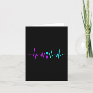 Semicolon Heartbeat Preventie Bewustheid Kaart