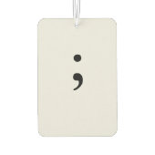 Semicolon Luchtverfrisser (Achterkant)