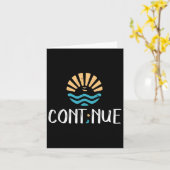 - Semicolon Mental Health Awareness Gift Kaart (Gele Bloem)