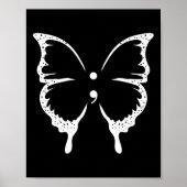 Semicolon Mental Health Awareness Poster (Voorkant)