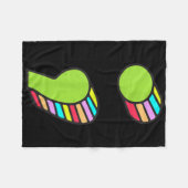 Semicolon T, zelfmoordpreventie, het is OK niet OK Fleece Deken (Voorkant (Horizontaal))