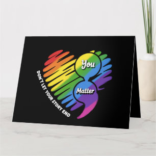 Semikolon LGBTQ Zelfmoordpreventie Mentale Gezondh Kaart