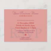 Séminaire d'entreprise modèle d'invitation (Dos)