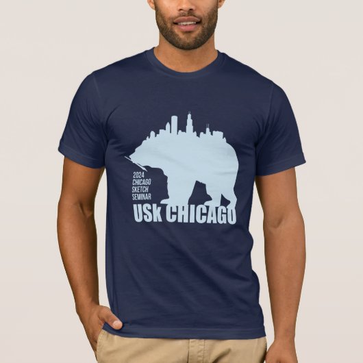 Séminaire d'esquisse de Chicago 2024 T-shirt USk (Devant)