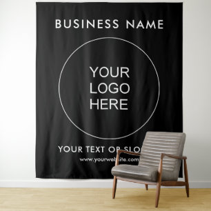 Seminar Event Party Bedrijf Logo Business Achtergr Wandkleed