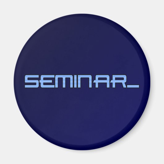 Seminar logo magneten (Voorkant)