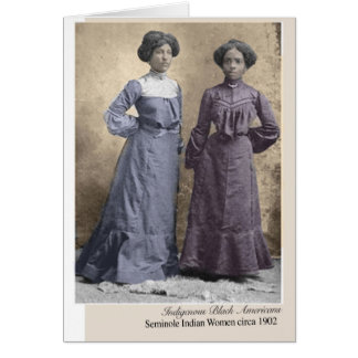 Seminole Indian Dames  inheemse Amerikanen