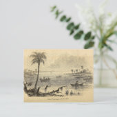 Seminolen op de St. Johns River Briefkaart (Staand voorkant)