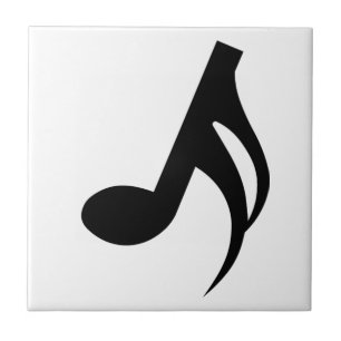 Semiquaver Musical Note Tegeltje