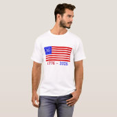 SEMIQUINCENTENNIAL: 1776 - 2026 T-SHIRT (Voorkant volledig)
