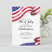 Semiquincentennial 4th Of July Celebration Kaart (Staand voorkant)