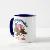 Semiquincentennial Bald Eagle Mug (Devant gauche)