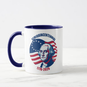 Semiquincentennial George Washington mok