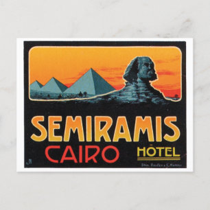 Semiramis Hotel Cairo Briefkaart